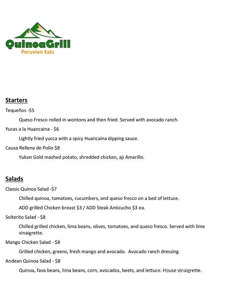 Quinoa Grill - Round Rock, TX