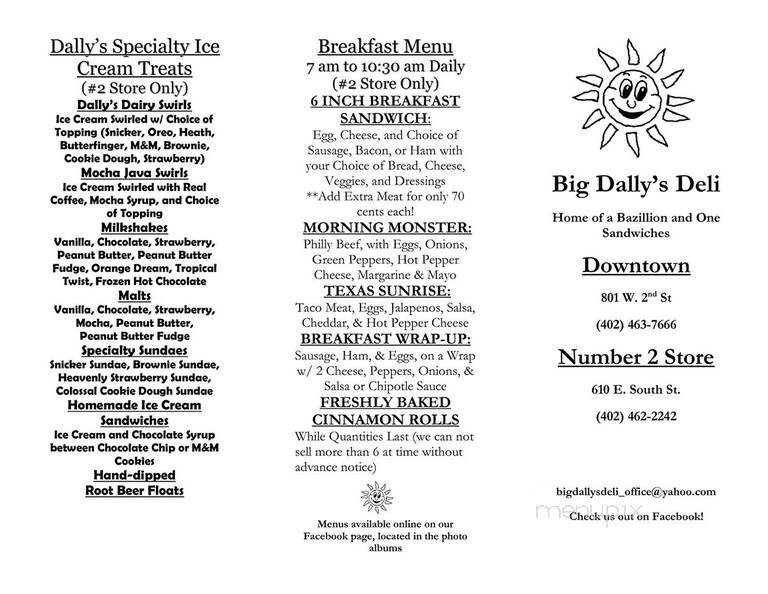 Big Dally's Deli - Hastings, NE