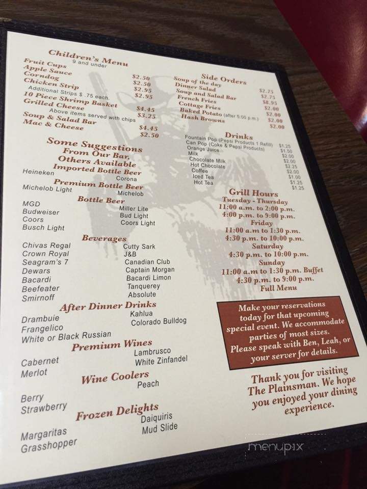 Plainsman Steakhouse & Lounge - Juniata, NE