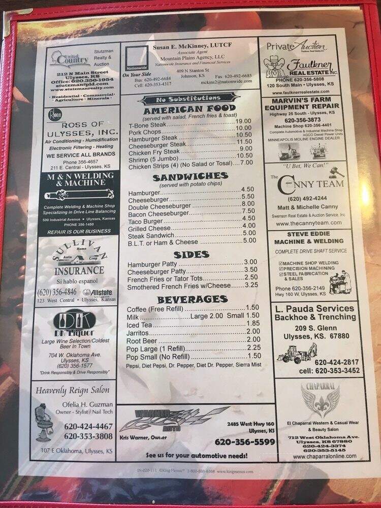 El Ranchito Cafe - Ulysses, KS