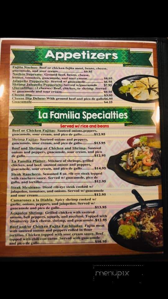 La Familia Tex Mex - Eureka Springs, AR