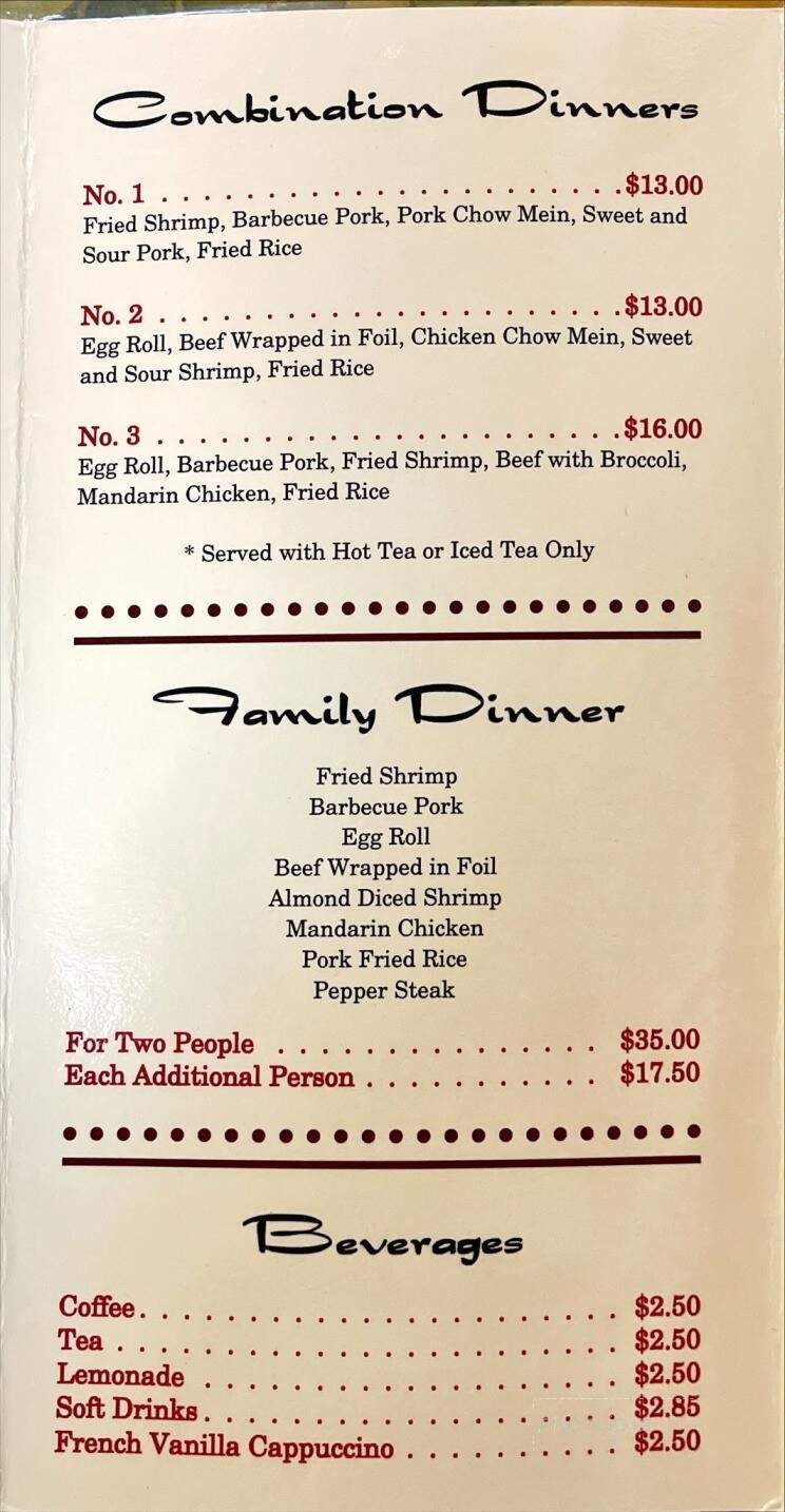 China Inn Restaurant - Newton, KS