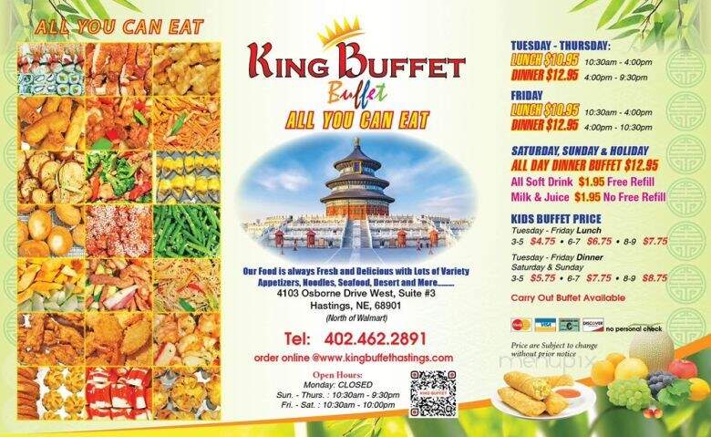 King Buffet - Hastings, NE