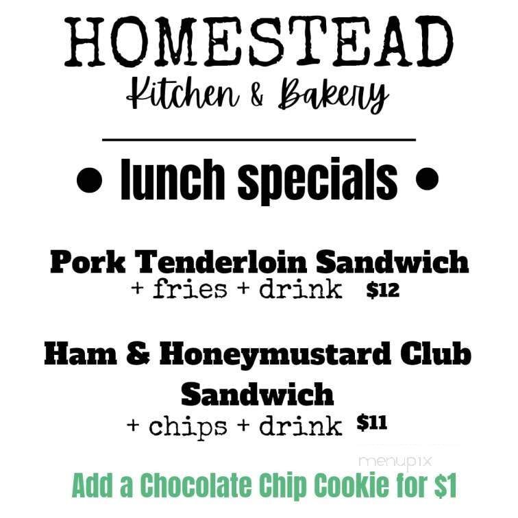 Homestead Kitchen & Bakery - Baldwin City, KS