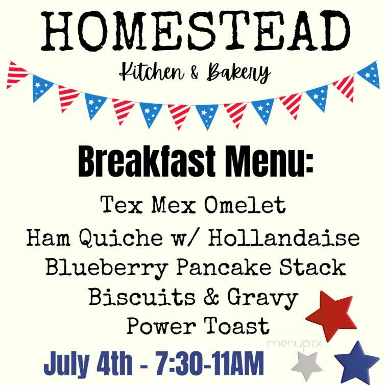 Homestead Kitchen & Bakery - Baldwin City, KS