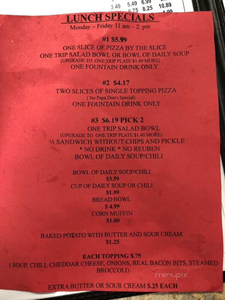 Papa Don's Pizza - Fort Scott, KS