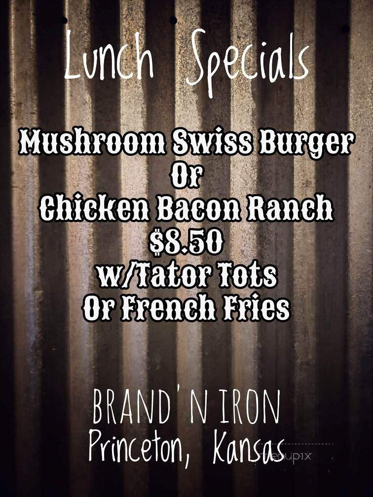 Brand N Iron Bar & Grill - Princeton, KS