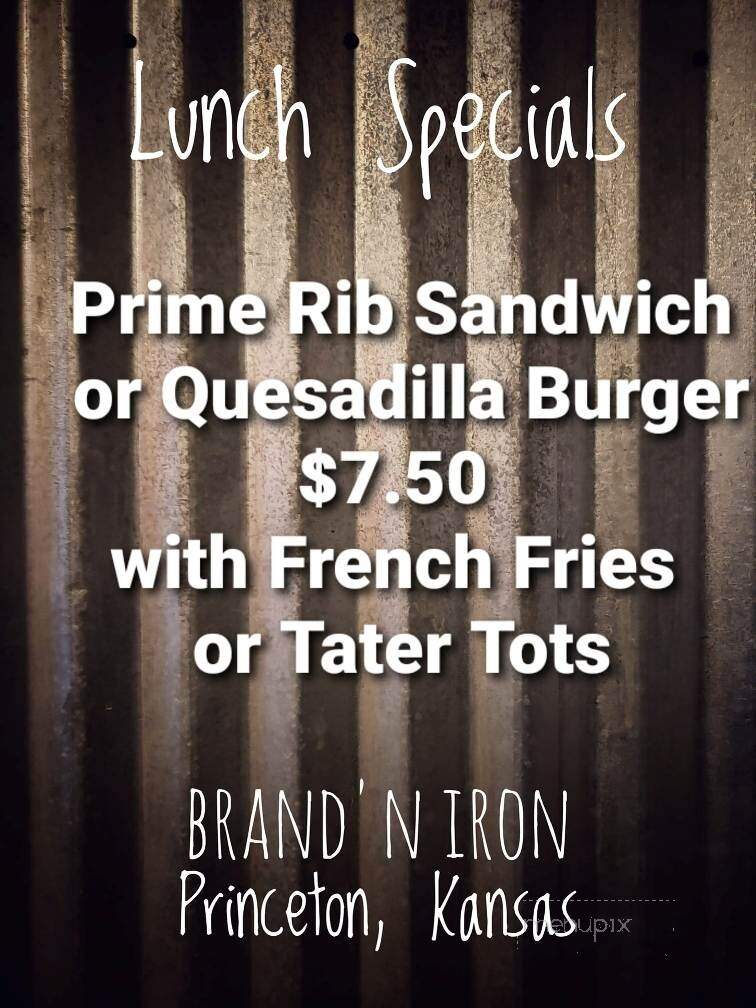 Brand N Iron Bar & Grill - Princeton, KS