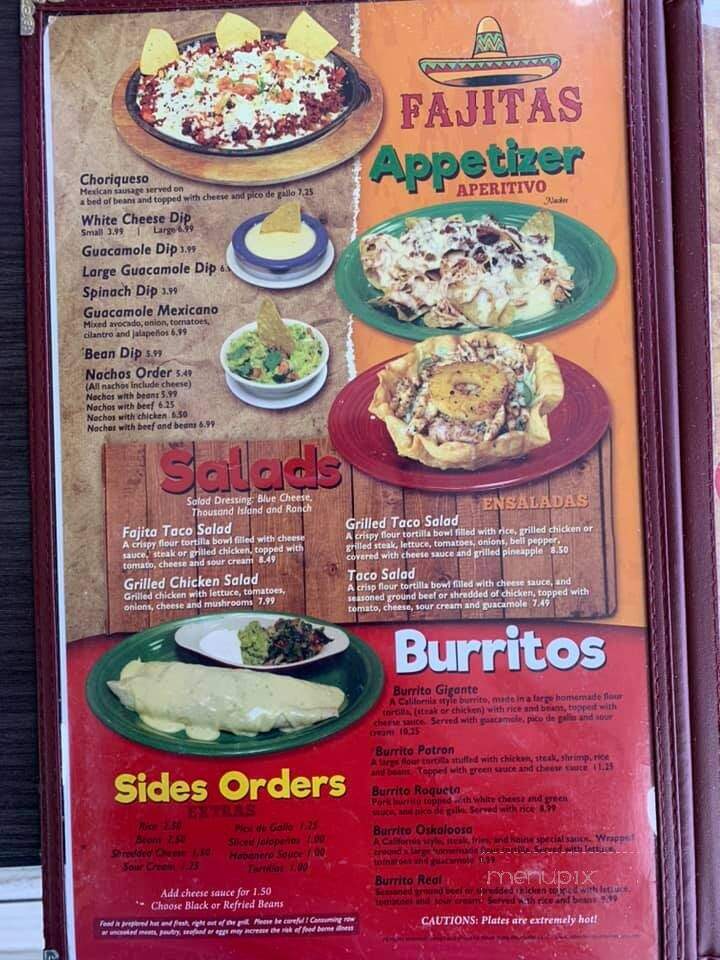 Fajitas Mexican Cuisine - Oskaloosa, KS