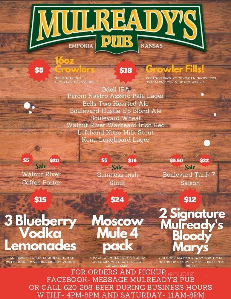 Mulready's Pub - Emporia, KS