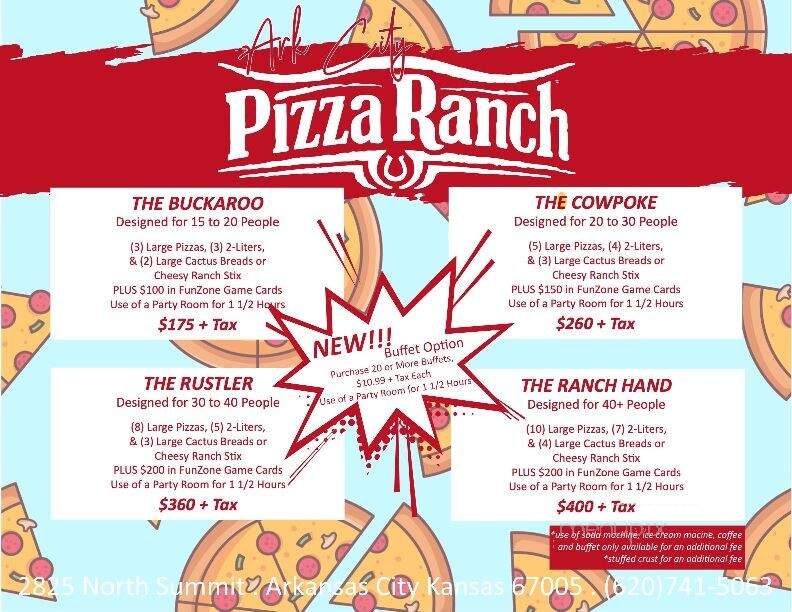 Pizza Ranch - Arkansas City, KS