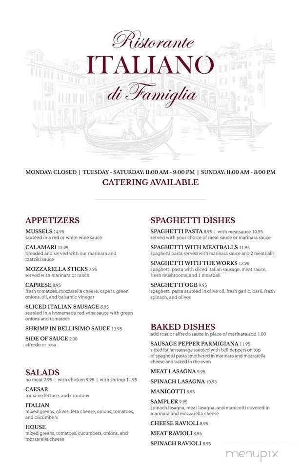 Ristorante Italiano di Famiglia - McPherson, KS